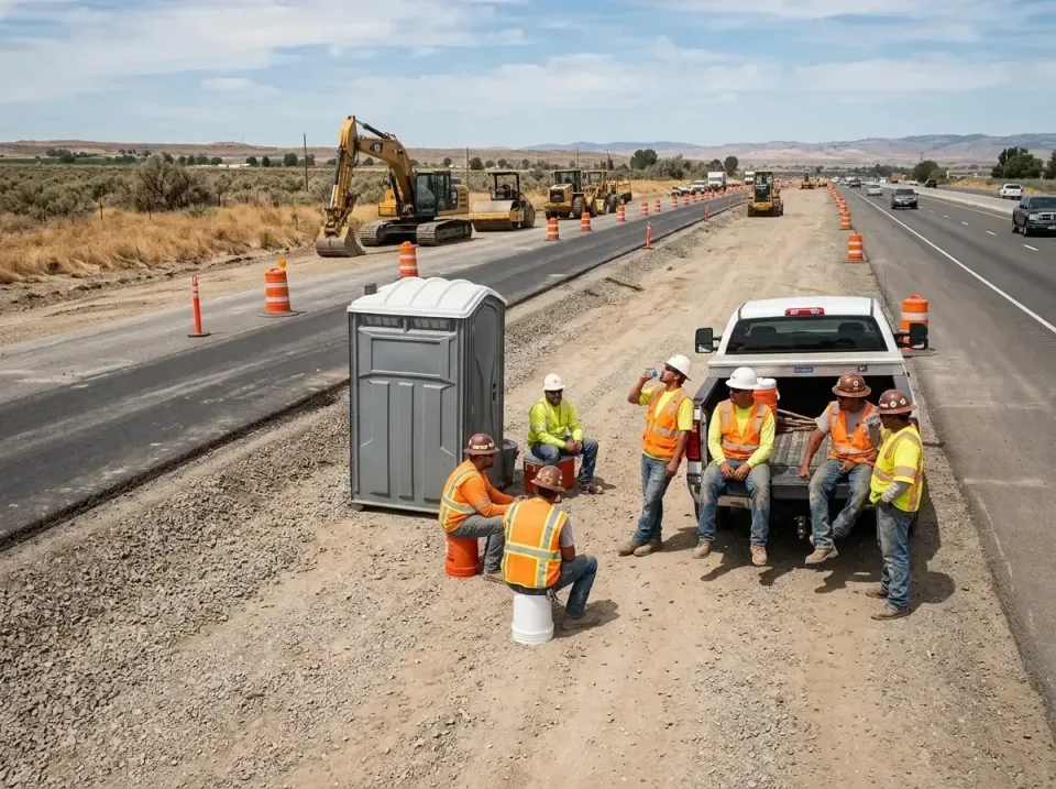 highway-road-construction-crew-007 — frequently asked questions, Porta Potty and Restroom Rentals in Groveland, FL